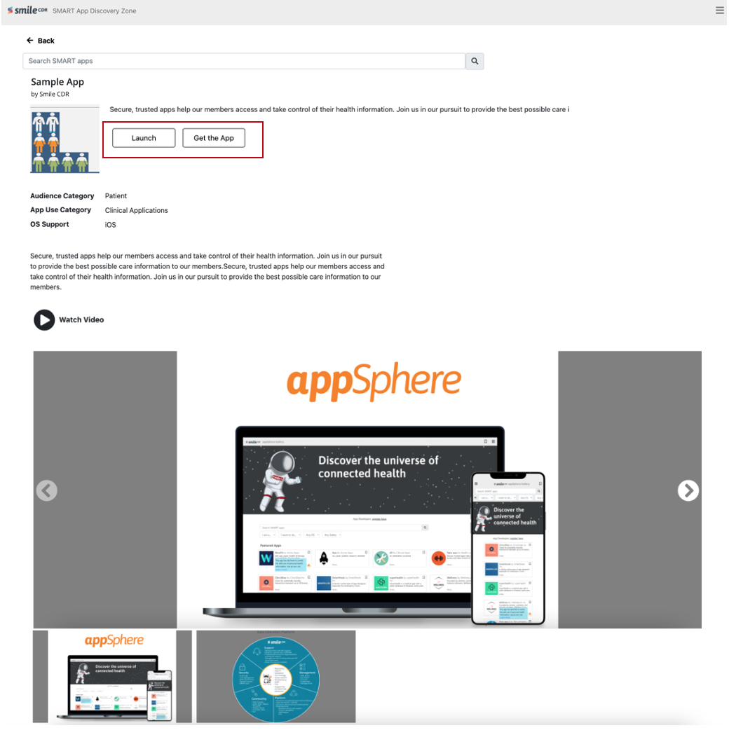 App Info
